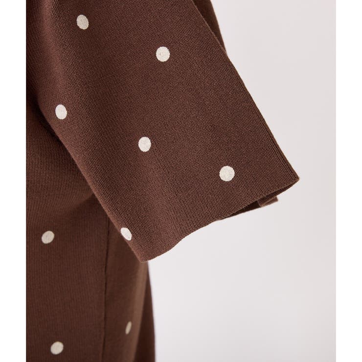 【one after another】レースアップポロドットニット | NICE CLAUP / OLIVE des OLIVE　OUTLET | 詳細画像35 