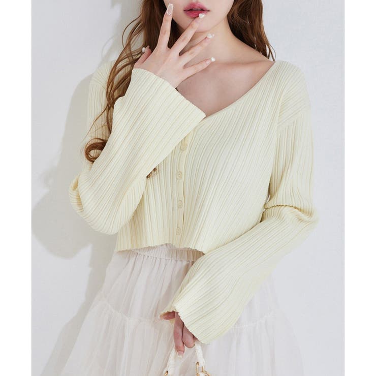 イエロー | 【one after another】ベルスリカーデ | NICE CLAUP / OLIVE des OLIVE　OUTLET