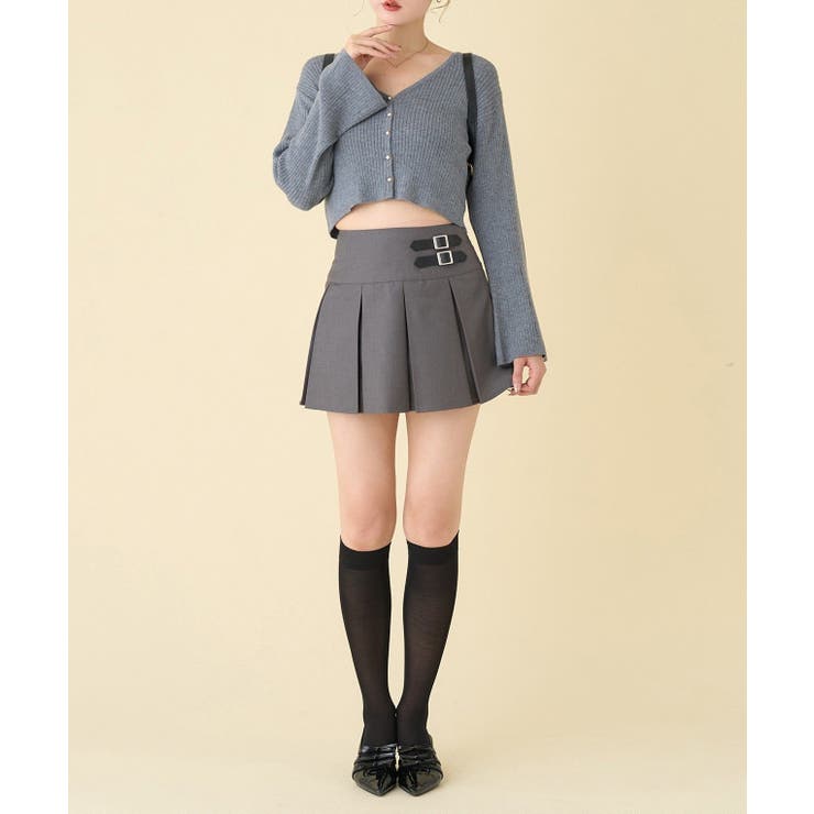 【one after another】ベル袖リブカーデ | NICE CLAUP / OLIVE des OLIVE　OUTLET | 詳細画像3 