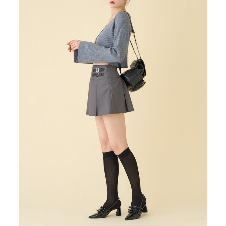 【one after another】ベル袖リブカーデ | NICE CLAUP / OLIVE des OLIVE　OUTLET | 詳細画像4 