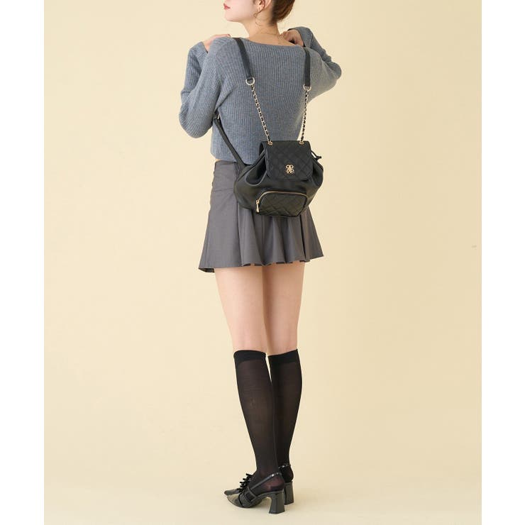 【one after another】ベル袖リブカーデ | NICE CLAUP / OLIVE des OLIVE　OUTLET | 詳細画像6 