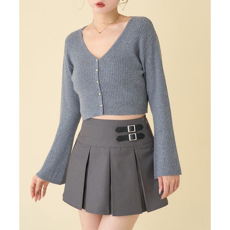 【one after another】ベル袖リブカーデ | NICE CLAUP / OLIVE des OLIVE　OUTLET | 詳細画像9 