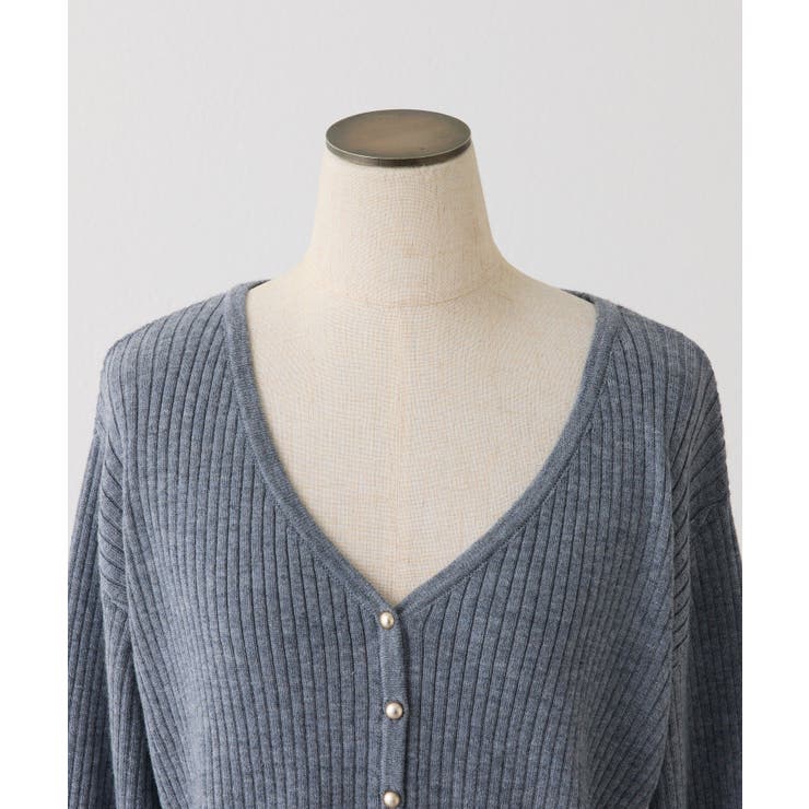 【one after another】ベル袖リブカーデ | NICE CLAUP / OLIVE des OLIVE　OUTLET | 詳細画像11 