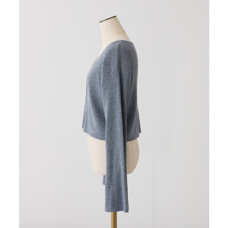 【one after another】ベル袖リブカーデ | NICE CLAUP / OLIVE des OLIVE　OUTLET | 詳細画像15 