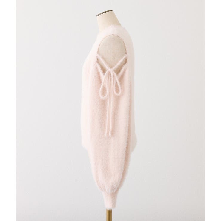 【one after another】2way肩あきシャギーニット | NICE CLAUP / OLIVE des OLIVE　OUTLET | 詳細画像28 