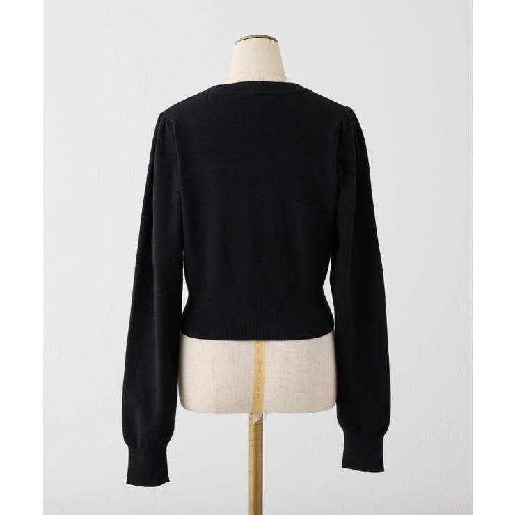 【one after another】キラキラビジューロゴニット | NICE CLAUP / OLIVE des OLIVE　OUTLET | 詳細画像3 