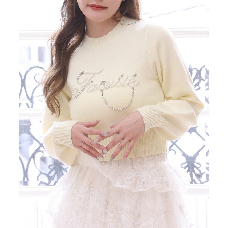 【one after another】ロゴアソートニット | NICE CLAUP / OLIVE des OLIVE　OUTLET | 詳細画像10 
