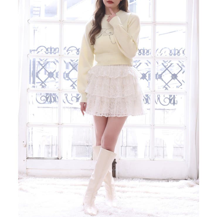 【one after another】ロゴアソートニット | NICE CLAUP / OLIVE des OLIVE　OUTLET | 詳細画像11 