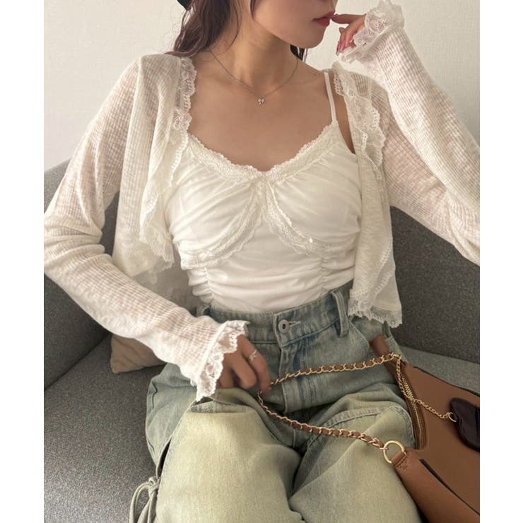 【one after another】カップ付きインナー | NICE CLAUP / OLIVE des OLIVE　OUTLET | 詳細画像1 