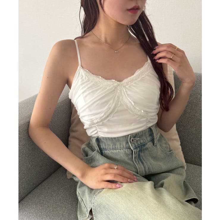 【one after another】カップ付きインナー | NICE CLAUP / OLIVE des OLIVE　OUTLET | 詳細画像3 