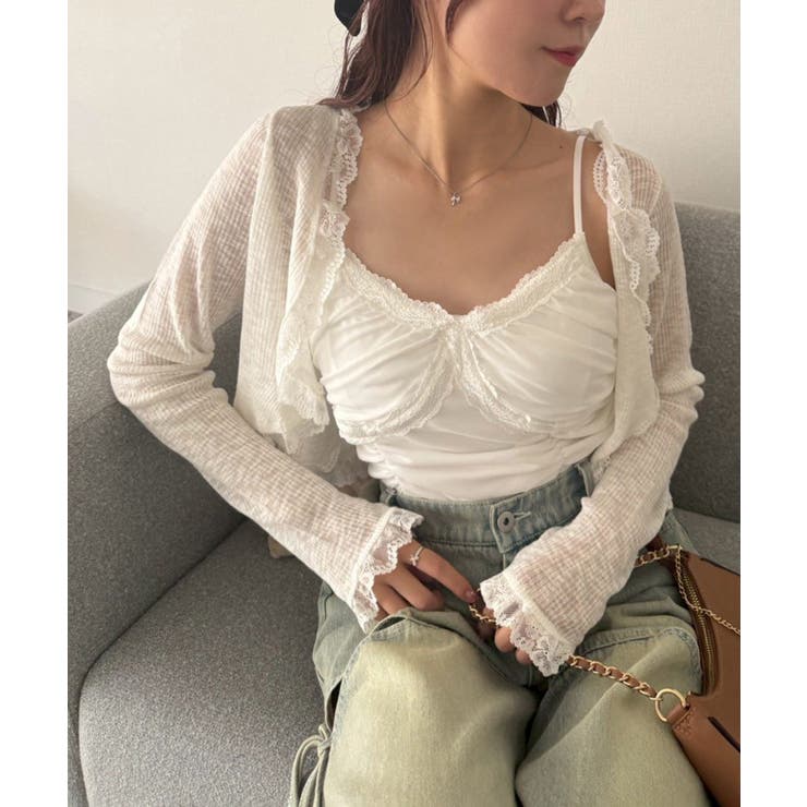 【one after another】カップ付きインナー | NICE CLAUP / OLIVE des OLIVE　OUTLET | 詳細画像5 