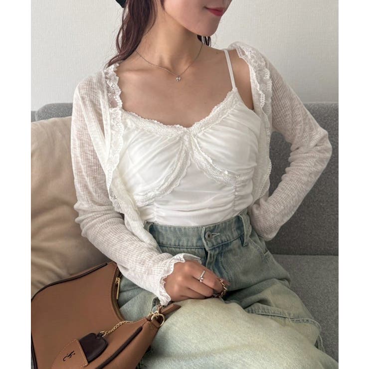 【one after another】カップ付きインナー | NICE CLAUP / OLIVE des OLIVE　OUTLET | 詳細画像7 