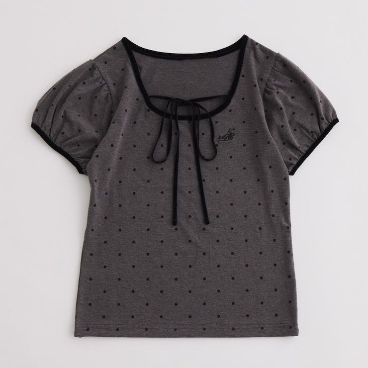 【one after another】ホルターネック配色ドットトップス | NICE CLAUP / OLIVE des OLIVE　OUTLET | 詳細画像12 