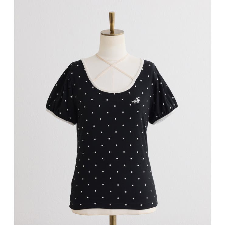 【one after another】ホルターネック配色ドットトップス | NICE CLAUP / OLIVE des OLIVE　OUTLET | 詳細画像31 