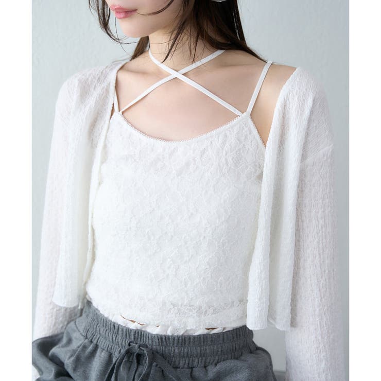 【one after another】2枚セットトップス | NICE CLAUP / OLIVE des OLIVE　OUTLET | 詳細画像9 