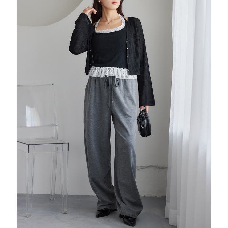 【one after another】裾レースホルターネックインナー | NICE CLAUP / OLIVE des OLIVE　OUTLET | 詳細画像21 