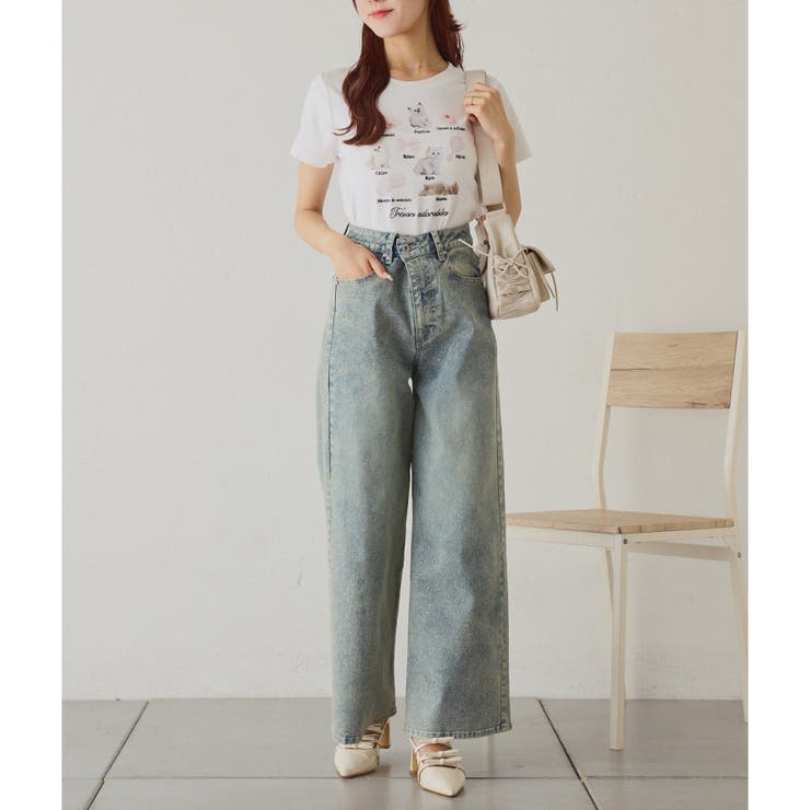 【one after another】半袖アソートT | NICE CLAUP / OLIVE des OLIVE　OUTLET | 詳細画像4 