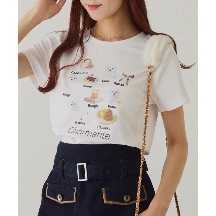 アイボリー | 【one after another】半袖アソートT | NICE CLAUP / OLIVE des OLIVE　OUTLET