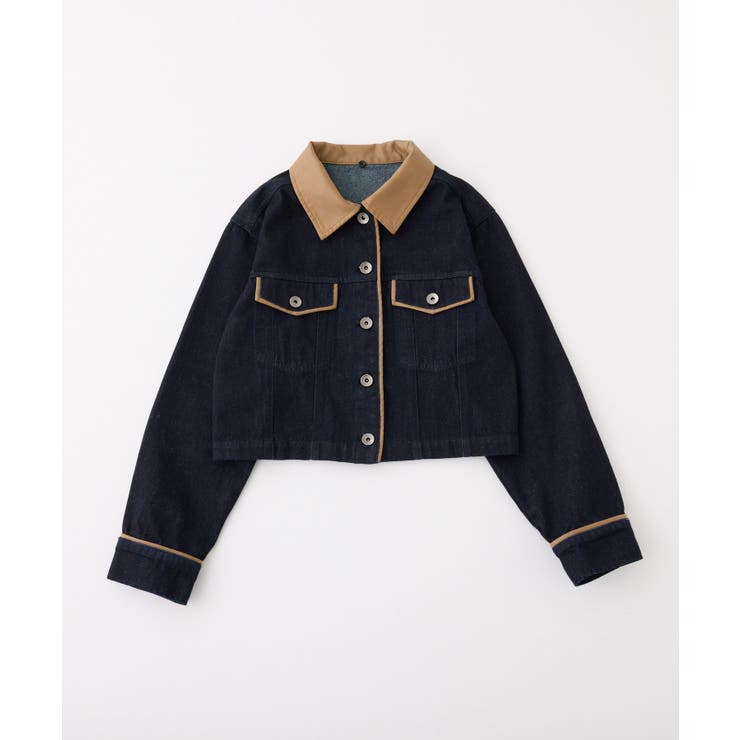【one after another】襟ファー配色ジャケット | NICE CLAUP / OLIVE des OLIVE　OUTLET | 詳細画像14 