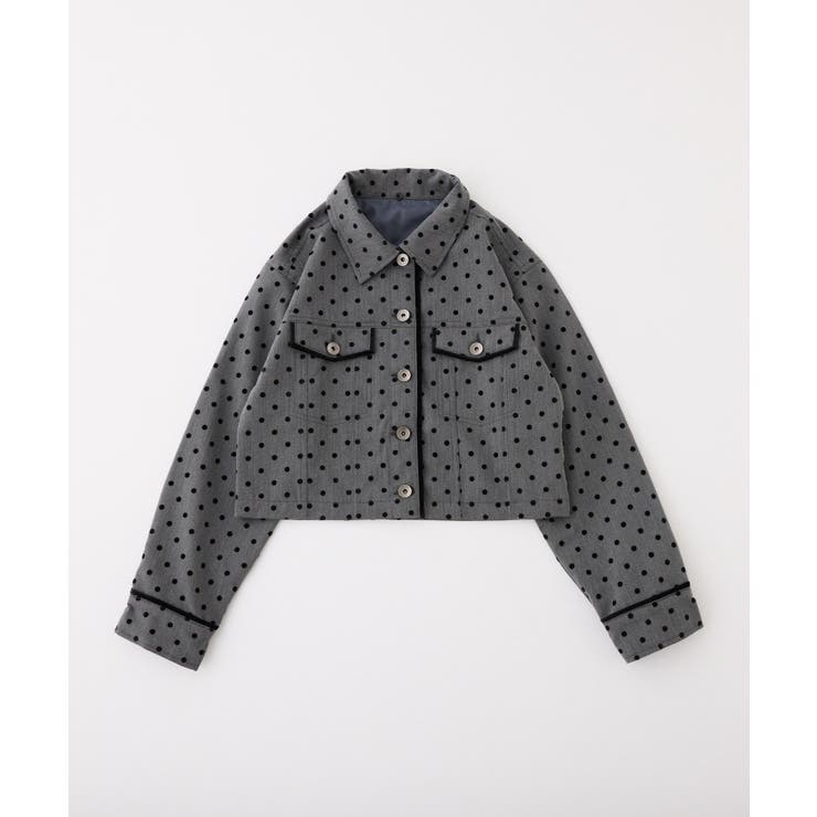 【one after another】襟ファー配色ジャケット | NICE CLAUP / OLIVE des OLIVE　OUTLET | 詳細画像20 
