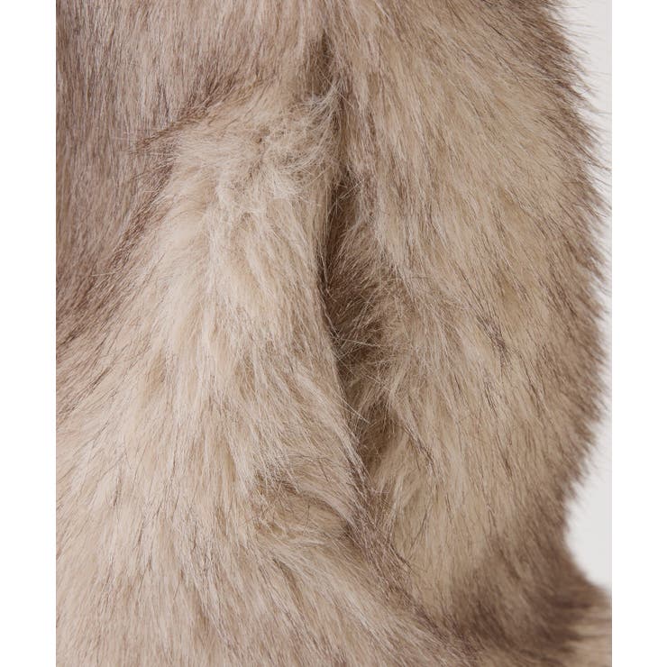 【one after another】ミドルフェイクファージャケット | NICE CLAUP / OLIVE des OLIVE　OUTLET | 詳細画像17 