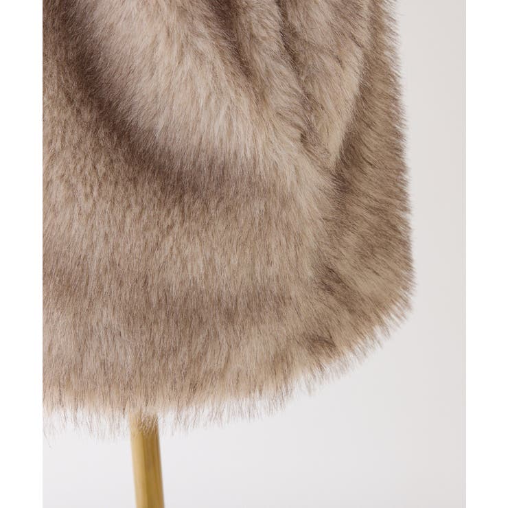 【one after another】ミドルフェイクファージャケット | NICE CLAUP / OLIVE des OLIVE　OUTLET | 詳細画像18 