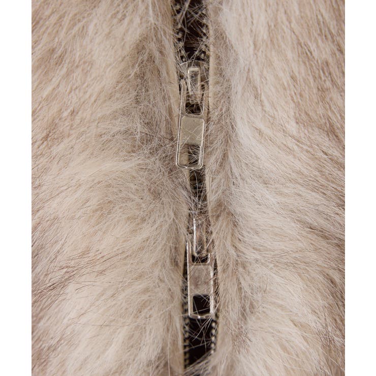 【one after another】ミドルフェイクファージャケット | NICE CLAUP / OLIVE des OLIVE　OUTLET | 詳細画像20 