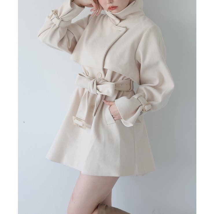 アイボリー | 【one after another】ミドルコート | NICE CLAUP / OLIVE des OLIVE　OUTLET