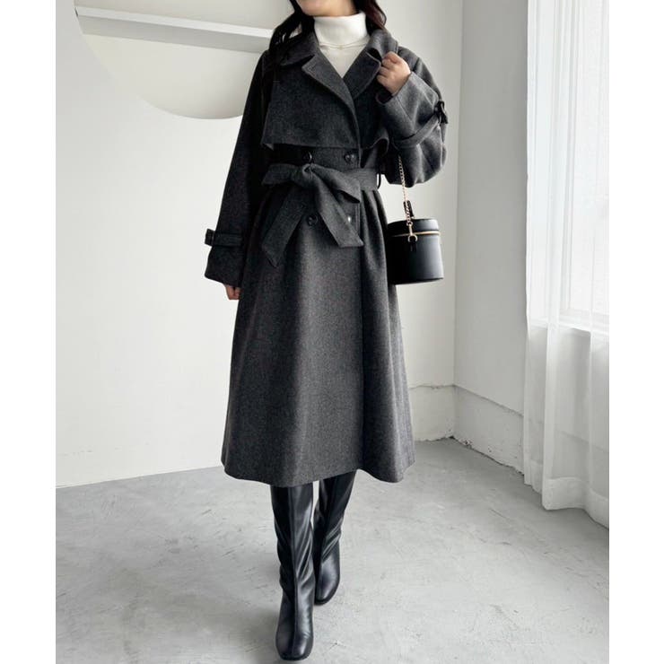【one after another】ロングコート | NICE CLAUP / OLIVE des OLIVE　OUTLET | 詳細画像22 