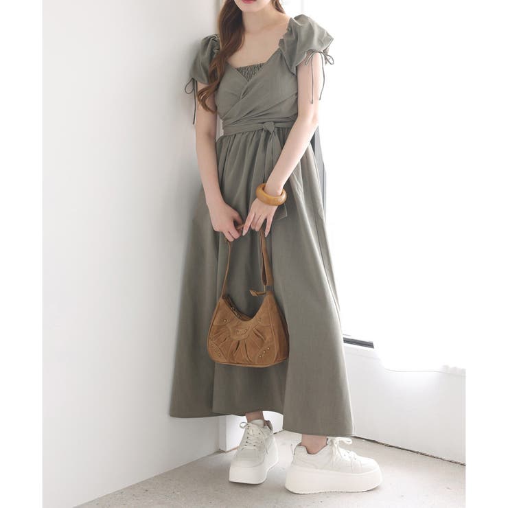 【one after another】ブラウスセットワンピ | NICE CLAUP / OLIVE des OLIVE　OUTLET | 詳細画像12 