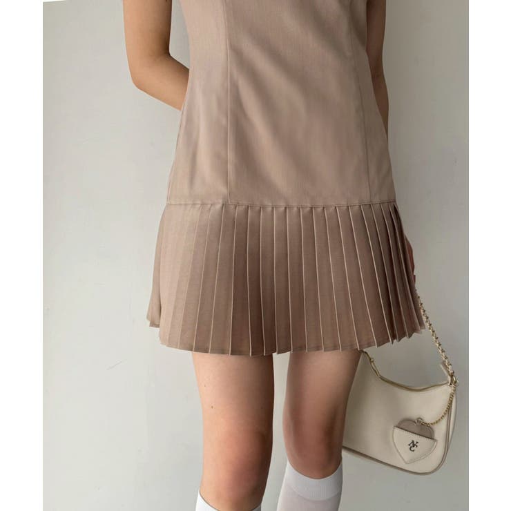 【one after another】肩リボン裾プリーツジャンスカ | NICE CLAUP / OLIVE des OLIVE　OUTLET | 詳細画像23 