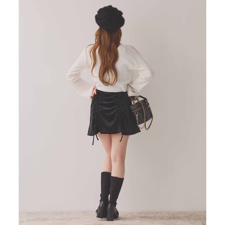 【one after another】レース付きドロストチュニック | NICE CLAUP / OLIVE des OLIVE　OUTLET | 詳細画像13 