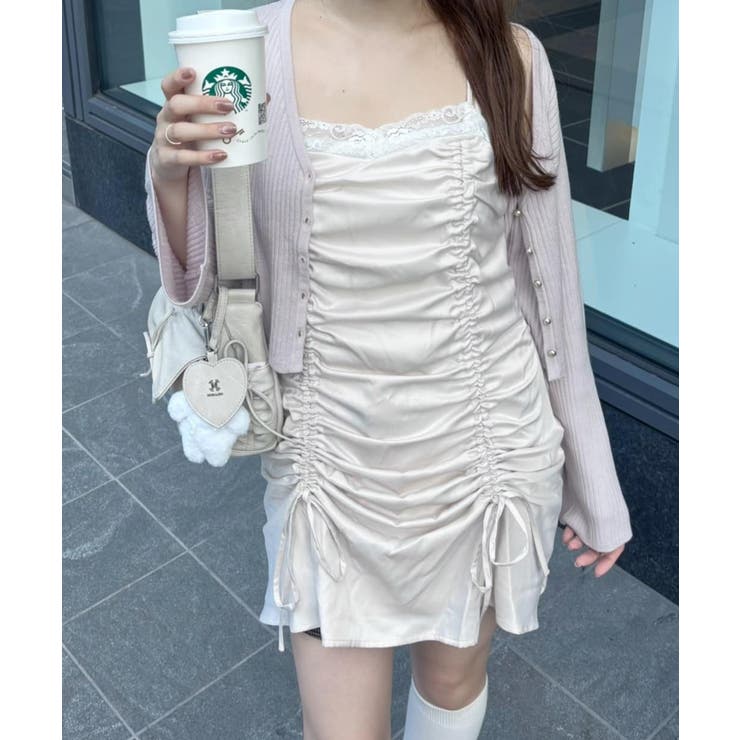 【one after another】レース付きドロストチュニック | NICE CLAUP / OLIVE des OLIVE　OUTLET | 詳細画像27 