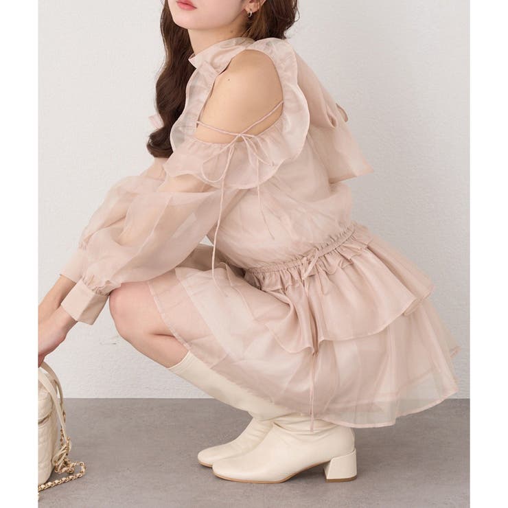 ベージュ | 【one after another】アメスリチュニックワンピース | NICE CLAUP / OLIVE des OLIVE　OUTLET