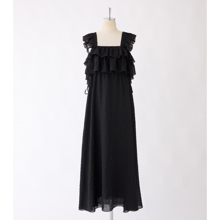 サイドリボンフリルキャミワンピ | NICE CLAUP / OLIVE des OLIVE　OUTLET | 詳細画像8 