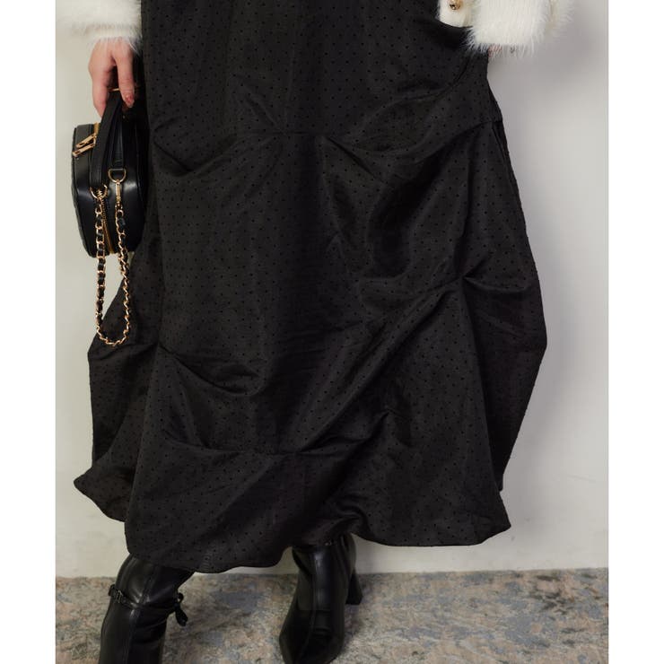 【one after another】バルーンチュールキャミワンピース | NICE CLAUP / OLIVE des OLIVE　OUTLET | 詳細画像16 