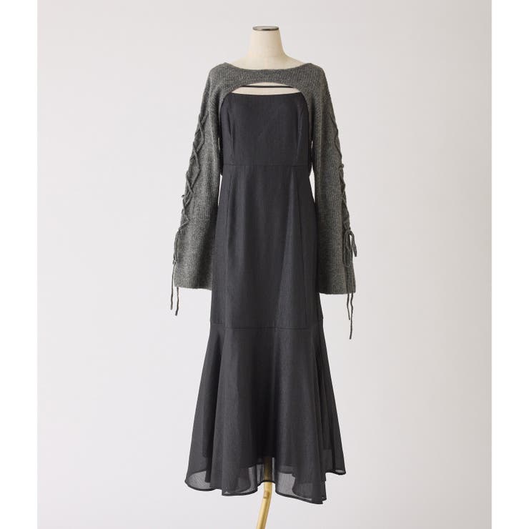 【one after another】アンサンブルニットワンピ | NICE CLAUP / OLIVE des OLIVE　OUTLET | 詳細画像9 