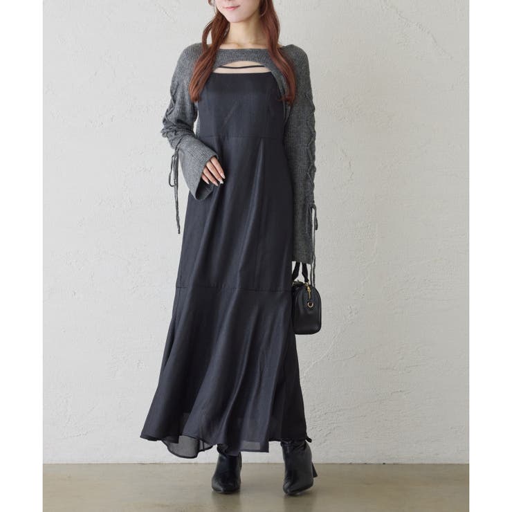 【one after another】アンサンブルニットワンピ | NICE CLAUP / OLIVE des OLIVE　OUTLET | 詳細画像10 