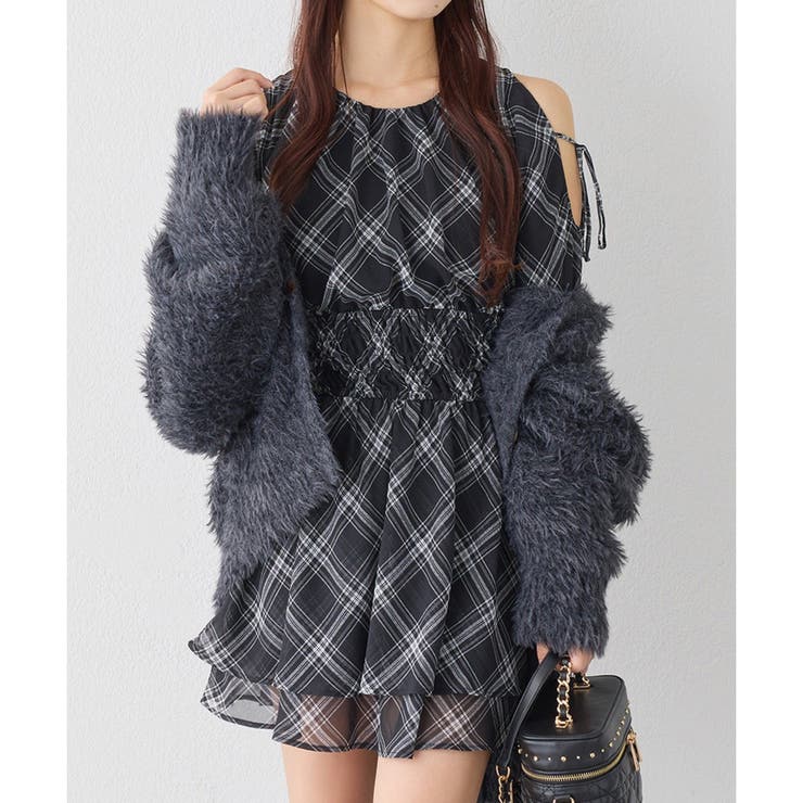 【one after another】肩あきシャーリングチュニック | NICE CLAUP / OLIVE des OLIVE　OUTLET | 詳細画像20 