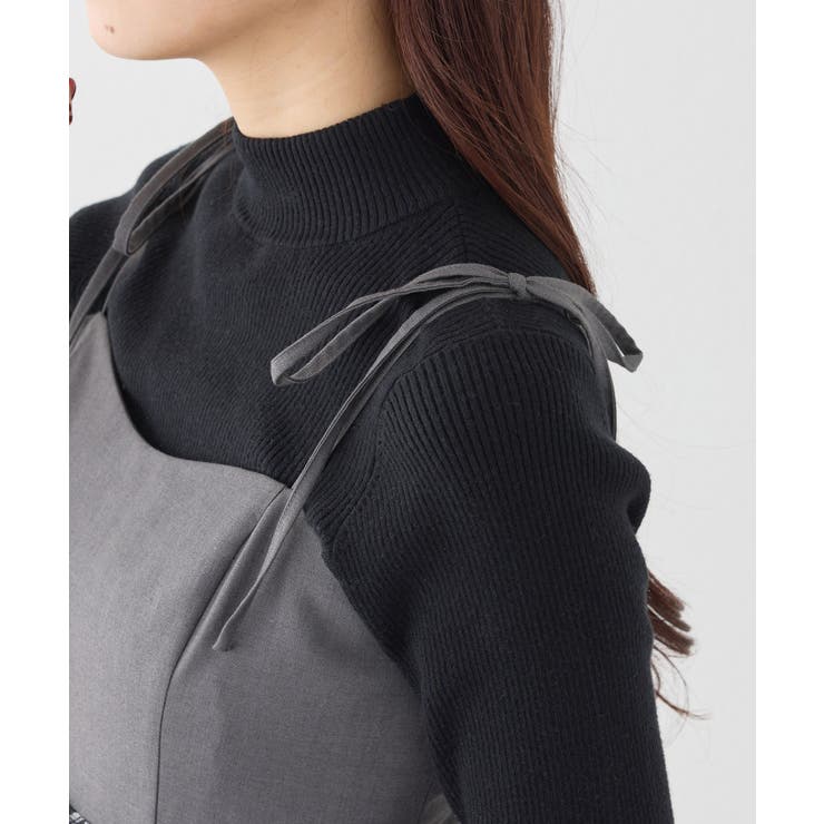 【one after another】肩リボンジャンスカ | NICE CLAUP / OLIVE des OLIVE　OUTLET | 詳細画像9 