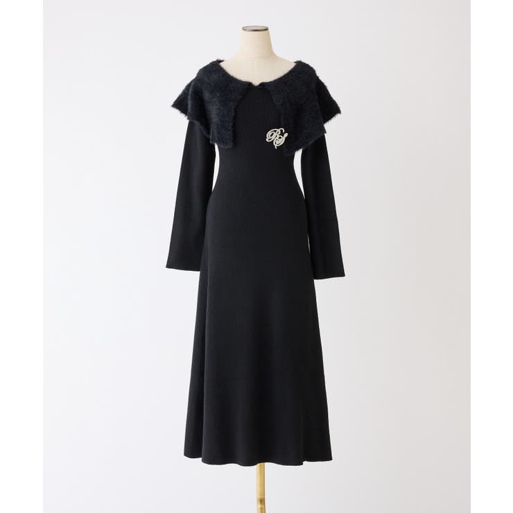 【one after another】ブローチ付きニットワンピ | NICE CLAUP / OLIVE des OLIVE　OUTLET | 詳細画像9 