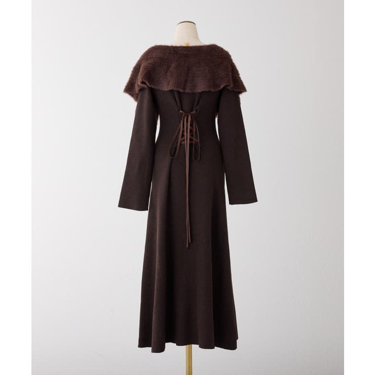 【one after another】ブローチ付きニットワンピ | NICE CLAUP / OLIVE des OLIVE　OUTLET | 詳細画像15 