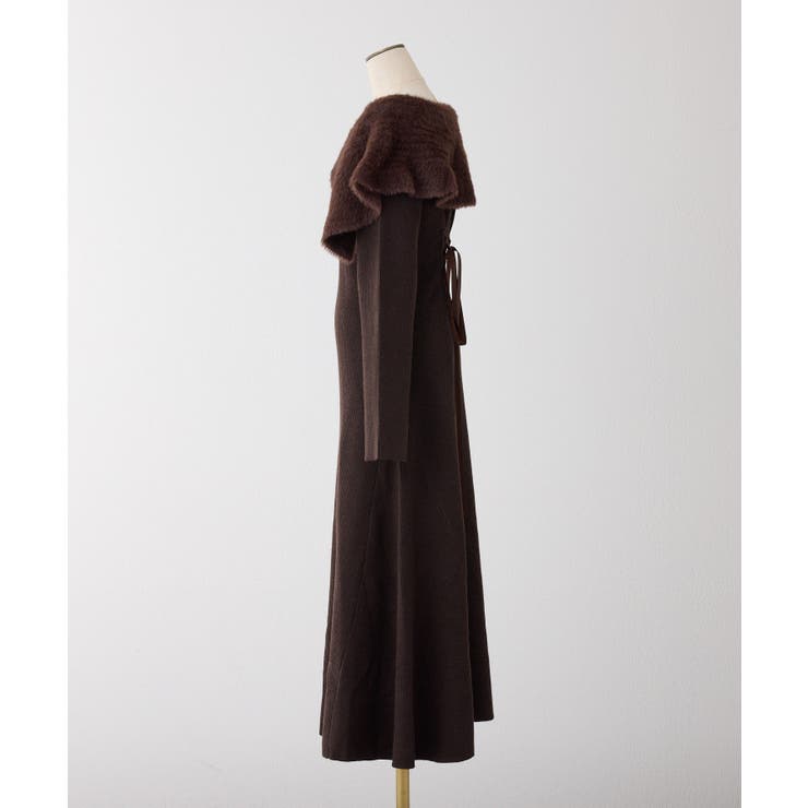 【one after another】ブローチ付きニットワンピ | NICE CLAUP / OLIVE des OLIVE　OUTLET | 詳細画像16 