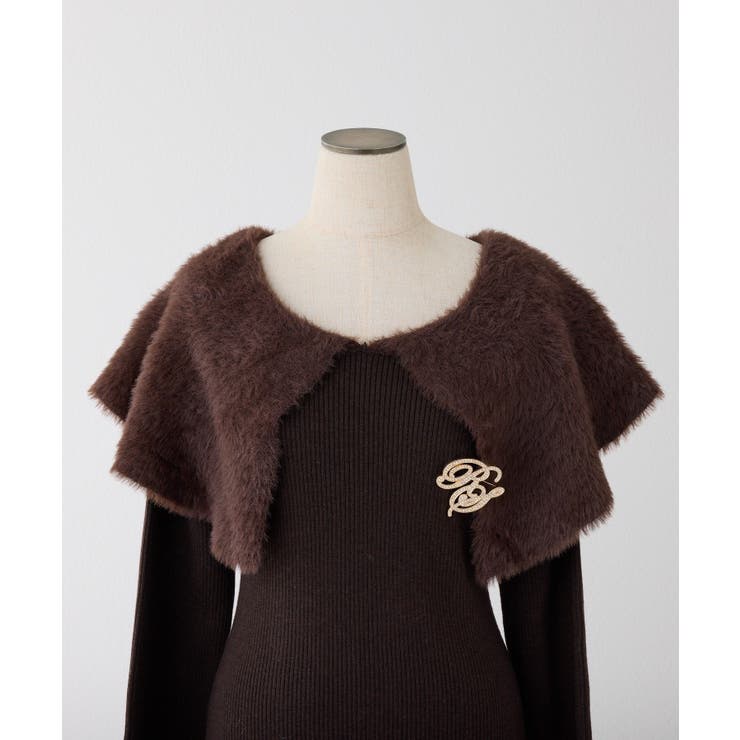 【one after another】ブローチ付きニットワンピ | NICE CLAUP / OLIVE des OLIVE　OUTLET | 詳細画像21 