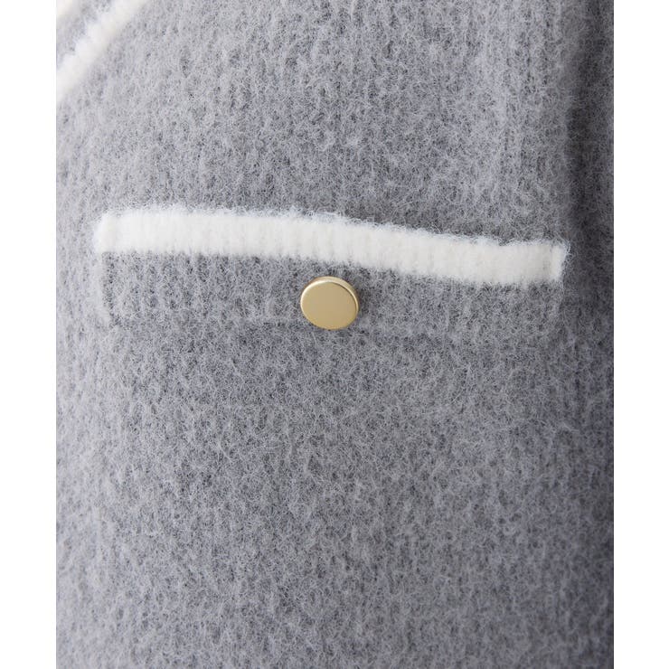 【one after another】襟付き配色ニットミニワンピース | NICE CLAUP / OLIVE des OLIVE　OUTLET | 詳細画像20 