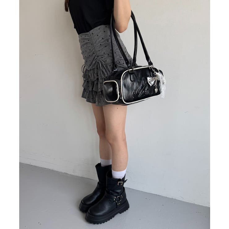 【one after another】エンボスロゴボストンバッグ | NICE CLAUP / OLIVE des OLIVE　OUTLET | 詳細画像24 