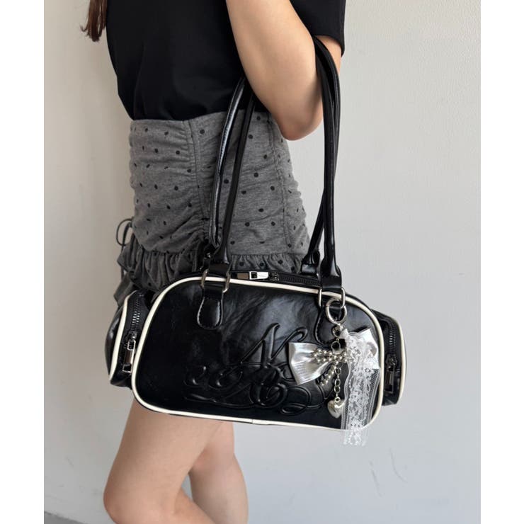 【one after another】エンボスロゴボストンバッグ | NICE CLAUP / OLIVE des OLIVE　OUTLET | 詳細画像25 