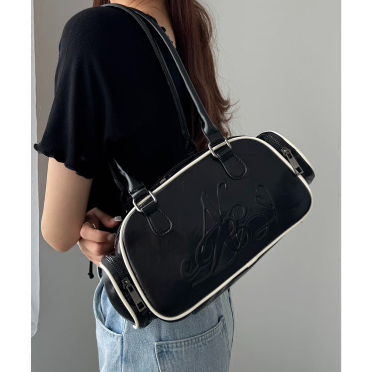【one after another】エンボスロゴボストンバッグ | NICE CLAUP / OLIVE des OLIVE　OUTLET | 詳細画像28 