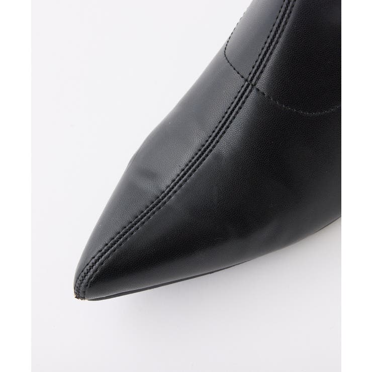 【リボン取り外し可能】ポインテッドストレッチブーツ | NICE CLAUP / OLIVE des OLIVE　OUTLET | 詳細画像6 