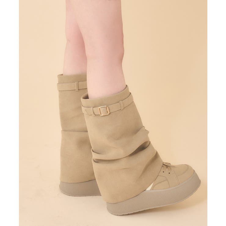 【one after another】カバー付きカスタムスニーカー | NICE CLAUP / OLIVE des OLIVE　OUTLET | 詳細画像4 